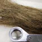 Forma zastygłej lawy, tzw. włosy Pele