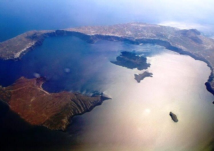 Kaldera Santorynu