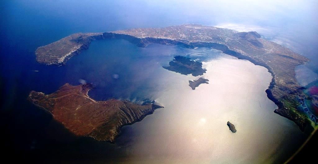 Kaldera Santorynu