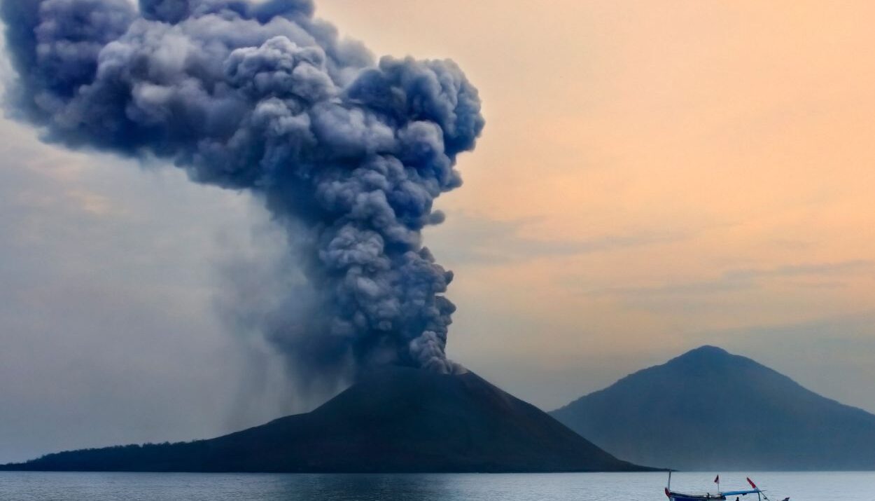 erupcja wulkanu