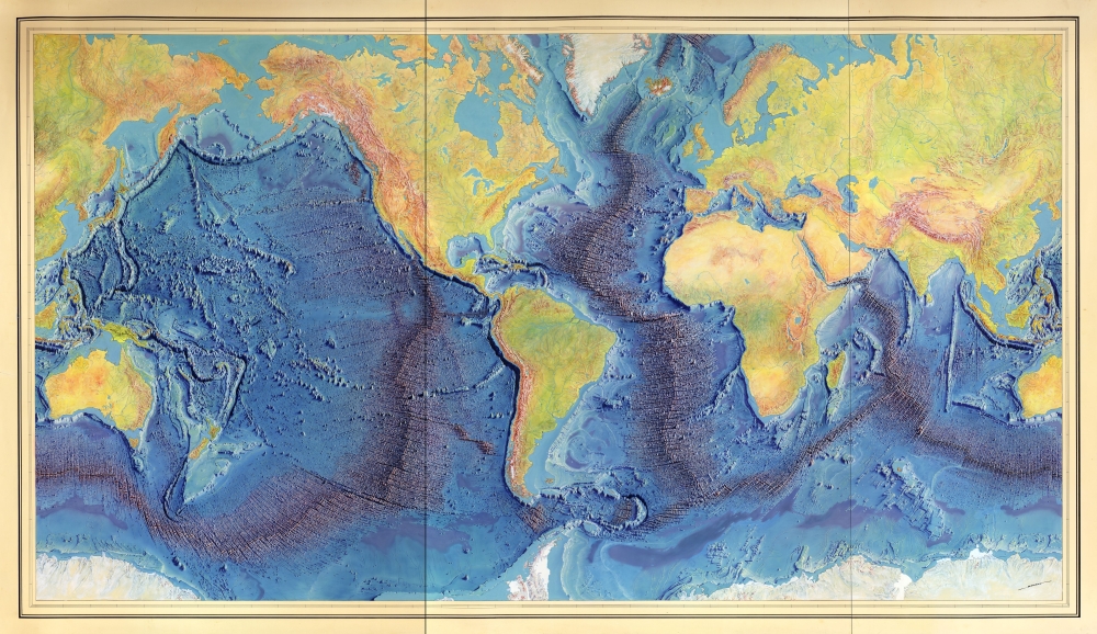 Mapa oceanów