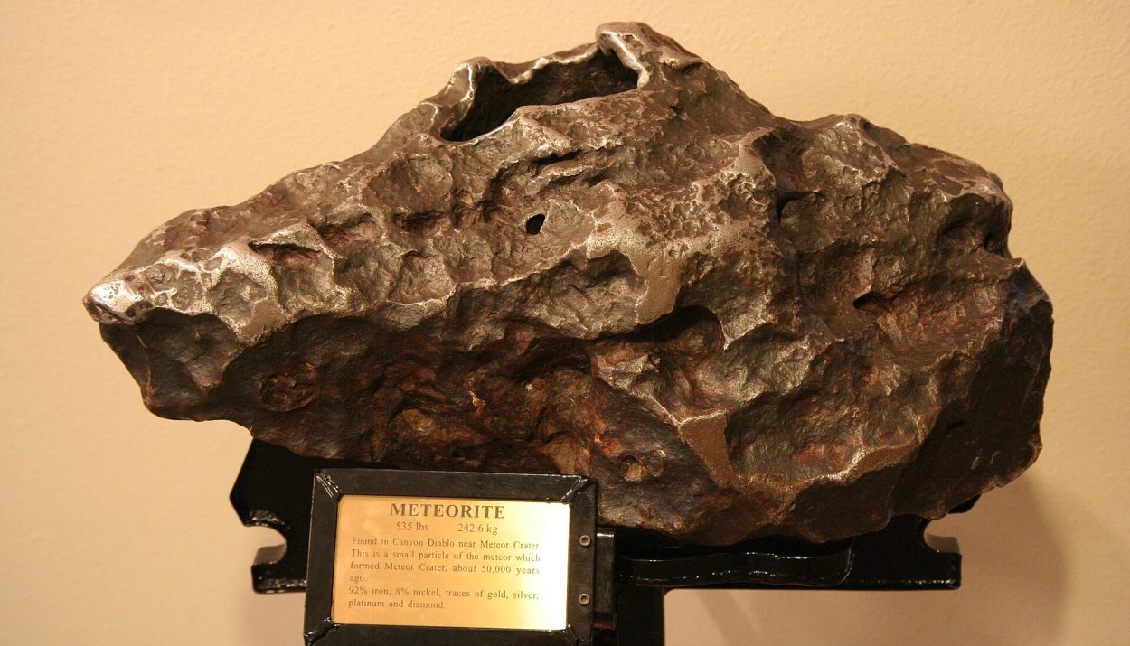 Meteoryt Canyon Diablo. Fot. Dave Pape / Wikimedia Commons, CC BY 2.0.